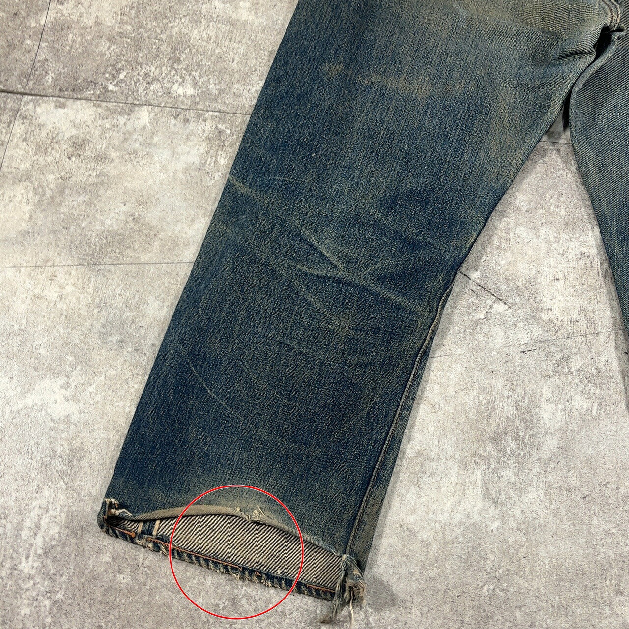 LEVI'S 60s 70s 505 Big-E Vintage Jeans Blue Size W37
