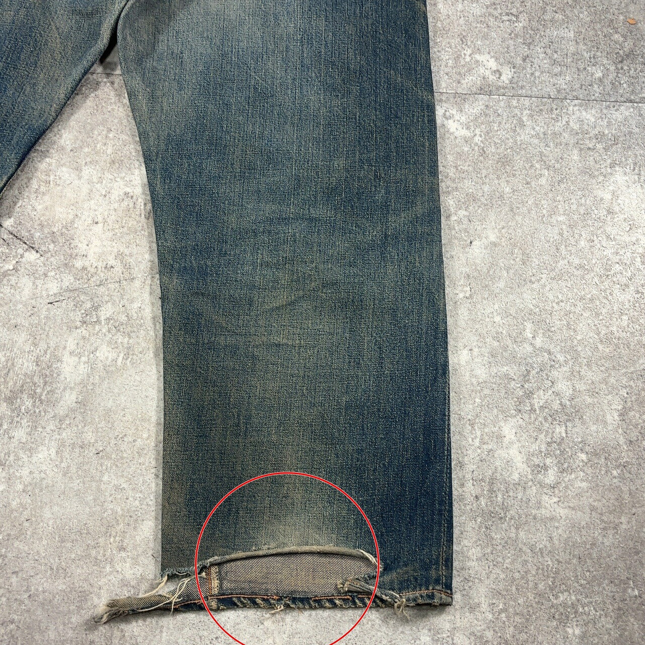 LEVI'S 60s 70s 505 Big-E Vintage Jeans Blue Size W37