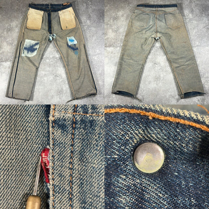 LEVI'S 60s 70s 505 Big-E Vintage Jeans Blue Size W37