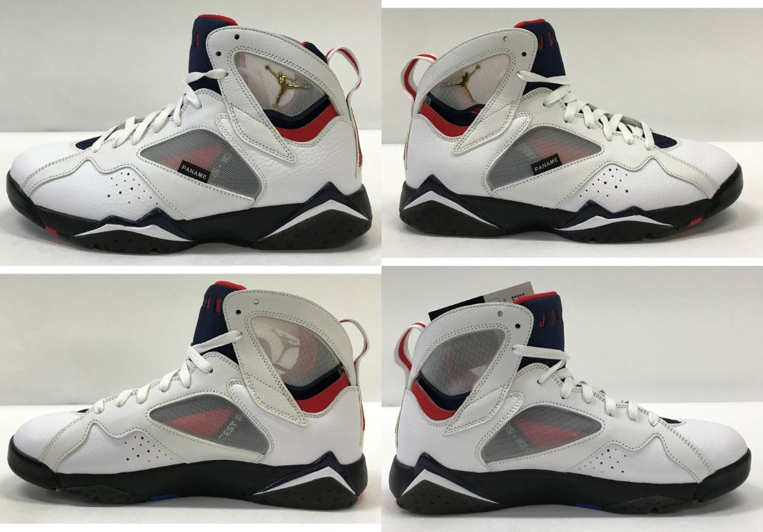 AIR JORDAN x PSG 7 Retro Multi Sneakers Size 28.5