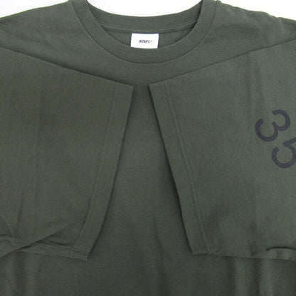 WTAPS 25SS Dot Sight Cotton T-Shirt Olive Size 04