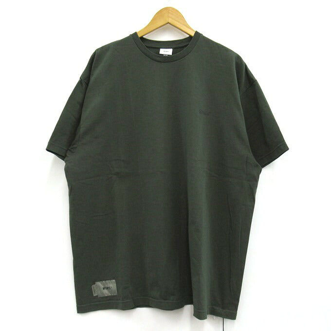 WTAPS 25SS Dot Sight Cotton T-Shirt Olive Size 04