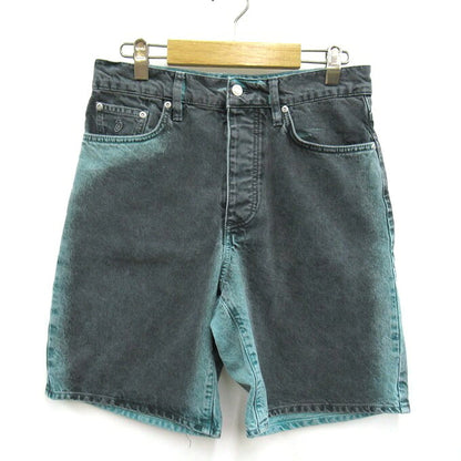 STUSSY 23SS Spray Dye Big Ol' Shorts Blue Size 28