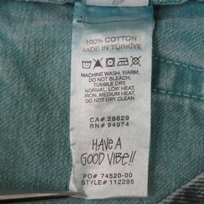 STUSSY 23SS Spray Dye Big Ol' Shorts Blue Size 28