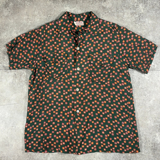 Levi's 40s 50s Vintage Levi Strauss Geo Aloha Shirt Size L