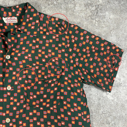 Levi's 40s 50s Vintage Levi Strauss Geo Aloha Shirt Size L