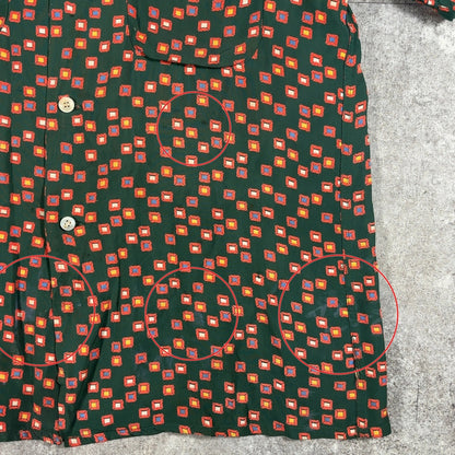 Levi's 40s 50s Vintage Levi Strauss Geo Aloha Shirt Size L