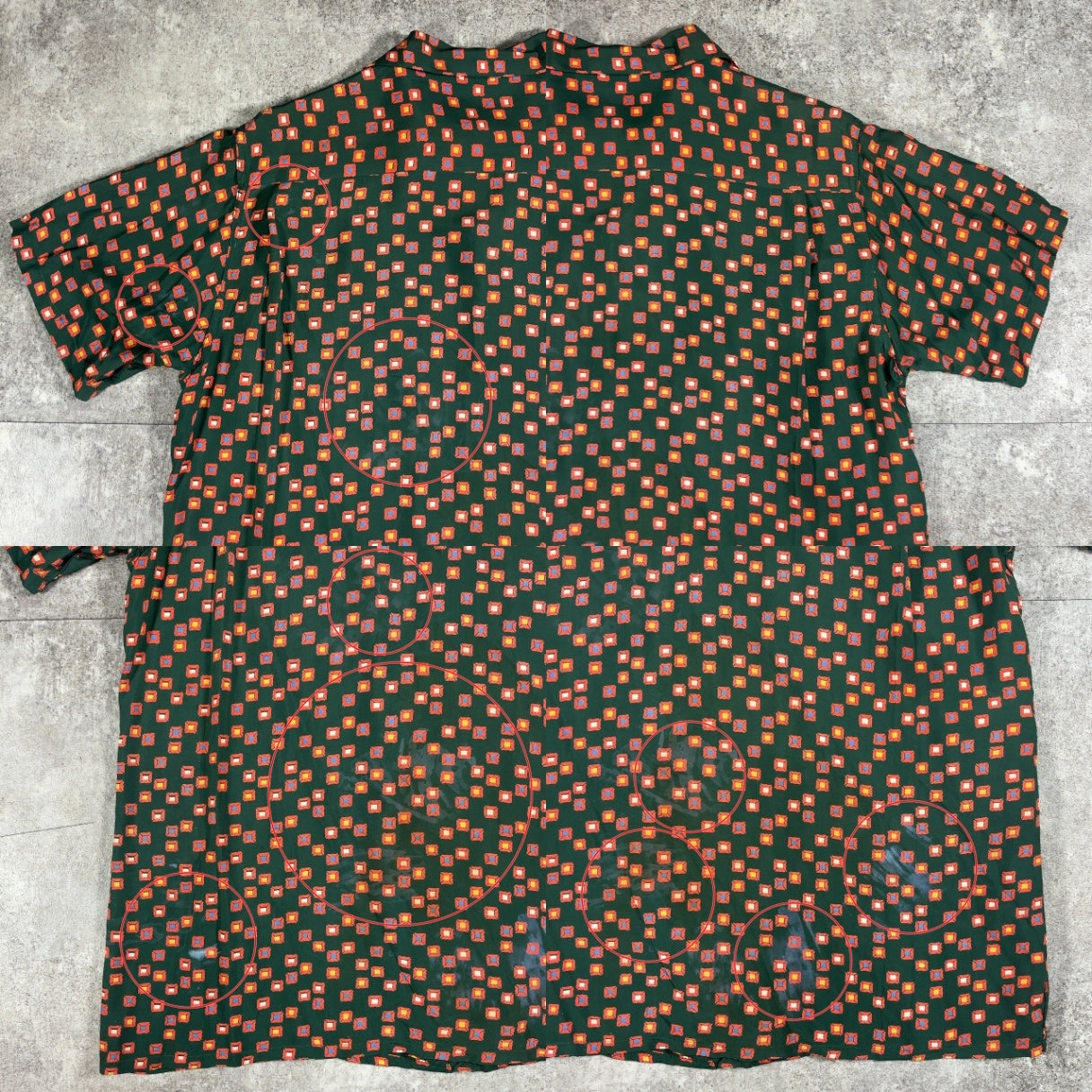 Levi's 40s 50s Vintage Levi Strauss Geo Aloha Shirt Size L