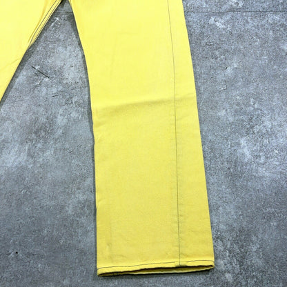 Levi's 90s Vintage 501 Yellow USA Jeans Size W33