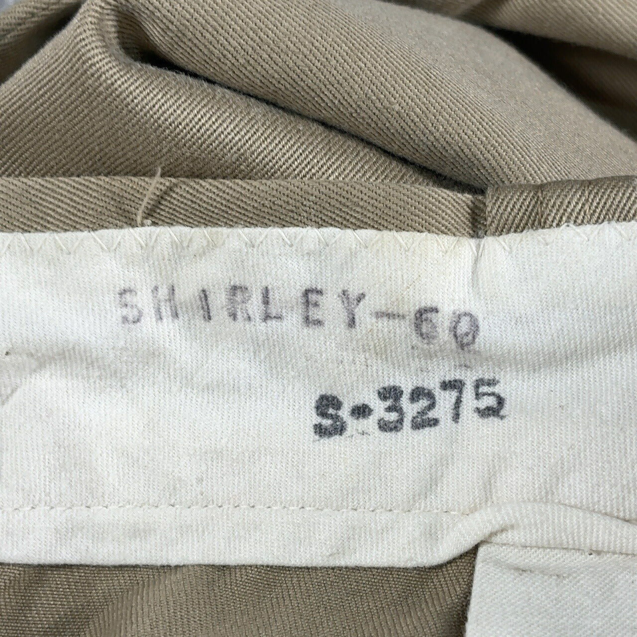 US ARMY 60s GRIPPER ZIPPER Chino Pants