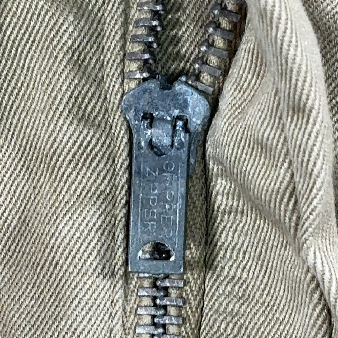 US ARMY 60s GRIPPER ZIPPER Chino Pants