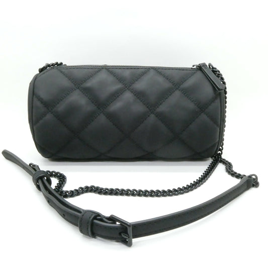 TORY BURCH Willa Matte Barrel Bag Black Size ONE SIZE