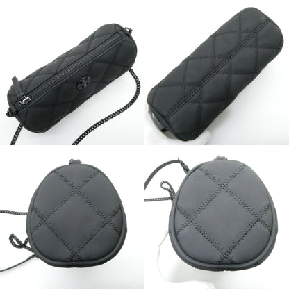 TORY BURCH Willa Matte Barrel Bag Black Size ONE SIZE