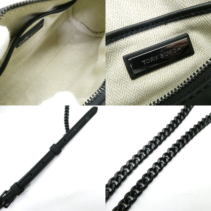 TORY BURCH Willa Matte Barrel Bag Black Size ONE SIZE