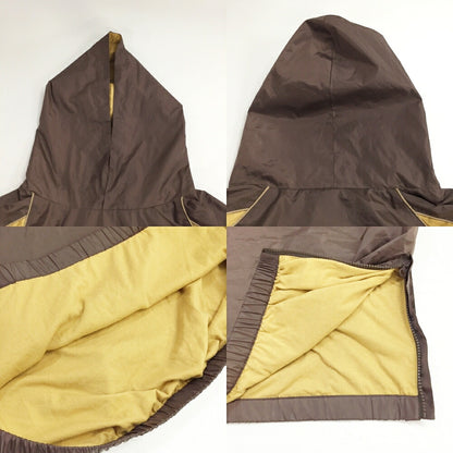Supreme Hooded Warm Up Pullover Hoodie Brown Size XL