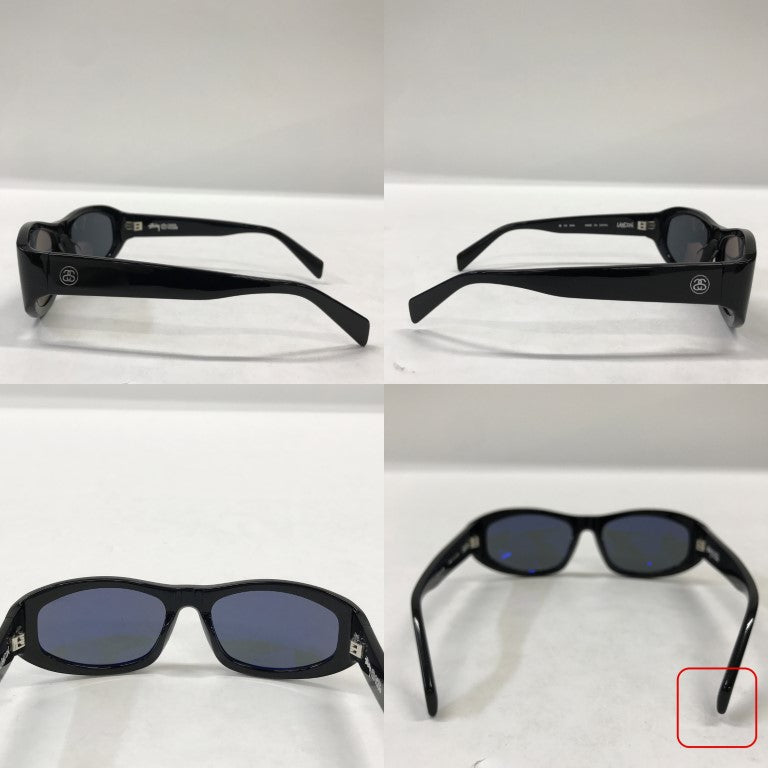 SUNGLASSES Black Frame Sunglasses Size ONE SIZE