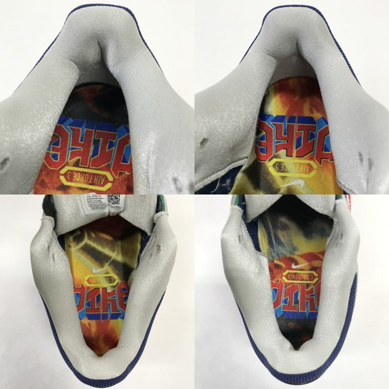 AIR FORCE x NIGO 3 LOW SP Multi Sneakers Size 27