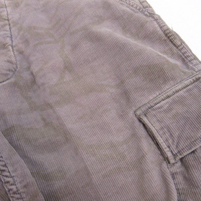 STUSSY 90's Corduroy Cargo Pants Lavender Gray Size 30
