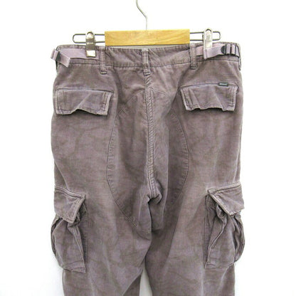 STUSSY 90's Corduroy Cargo Pants Lavender Gray Size 30