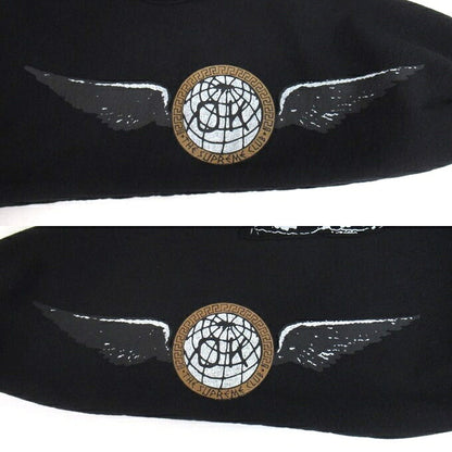Supreme 25FW Wings Zip Up Hoodie Black Size L
