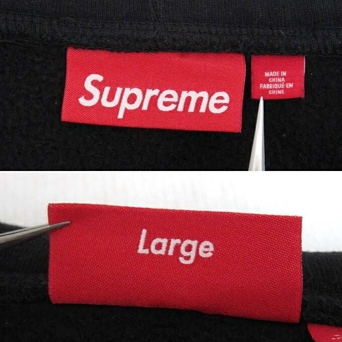 Supreme 25FW Wings Zip Up Hoodie Black Size L