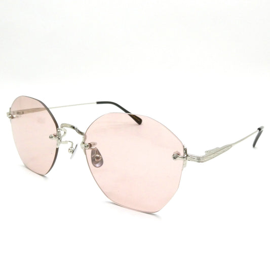 Mr.CASANOVA RICH Silver Smoke Lens Sunglasses Size ONE SIZE