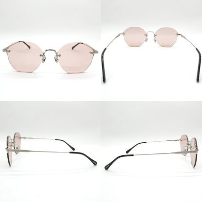 Mr.CASANOVA RICH Silver Smoke Lens Sunglasses Size ONE SIZE