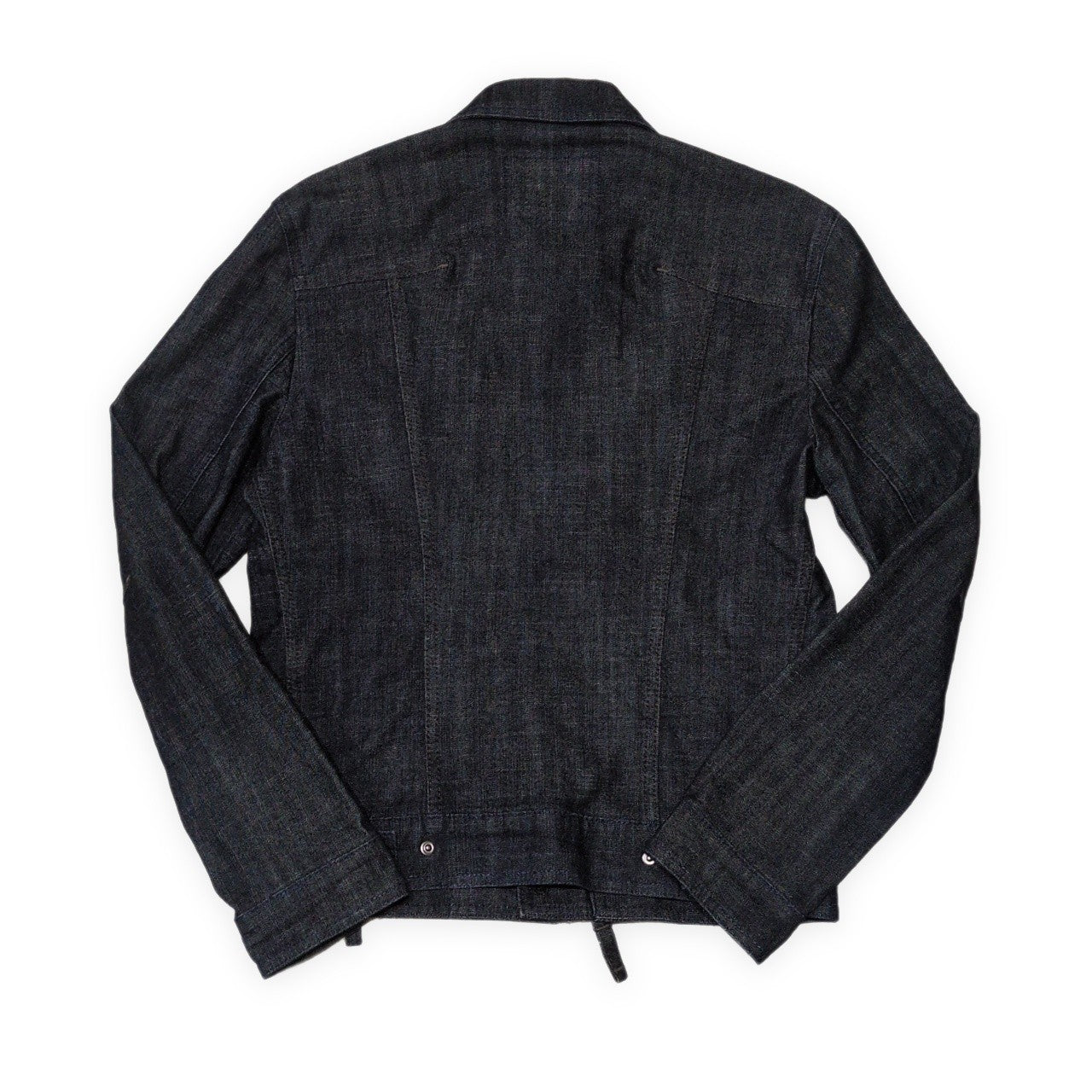MARITHE 90s-00s Archive Blue Denim Zip Jacket Size 88