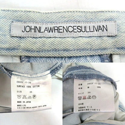 JOHN LAWRENCE SULLIVAN Light Blue Denim Jeans Pants Size 36