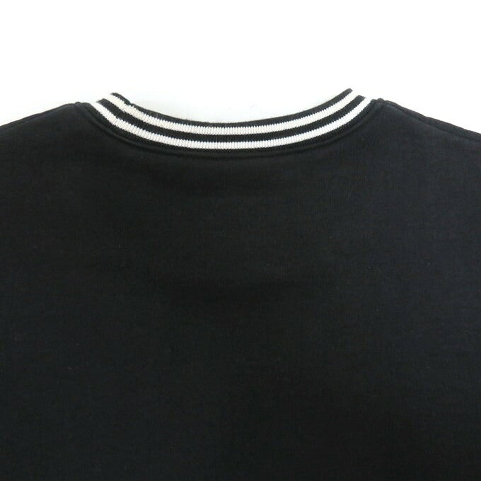 Supreme 14AW Classic Logo Striped Sweatshirt Black Size S