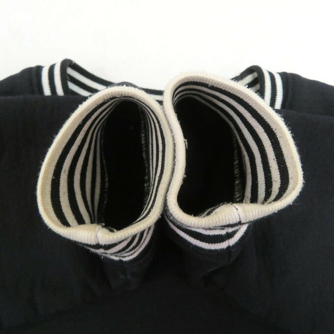 Supreme 14AW Classic Logo Striped Sweatshirt Black Size S