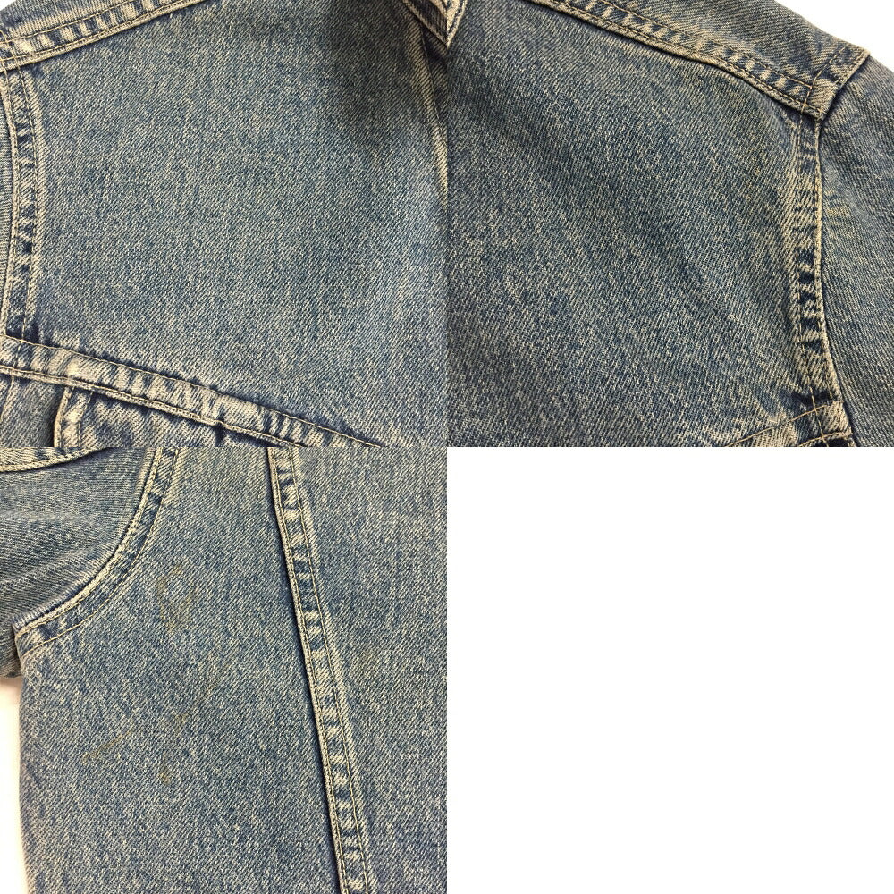 RRL 90s Cropped 3-Star Tag Denim Jacket Blue Size M