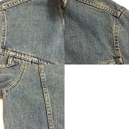 RRL 90s Cropped 3-Star Tag Denim Jacket Blue Size M