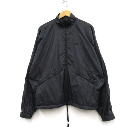 NIKE x FEAR OF GOD 18AW Nylon Half Zip Jacket Black Size S
