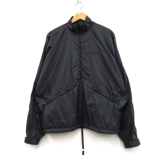 NIKE x FEAR OF GOD 18AW Nylon Half Zip Jacket Black Size S