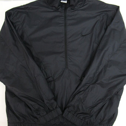 NIKE x FEAR OF GOD 18AW Nylon Half Zip Jacket Black Size S