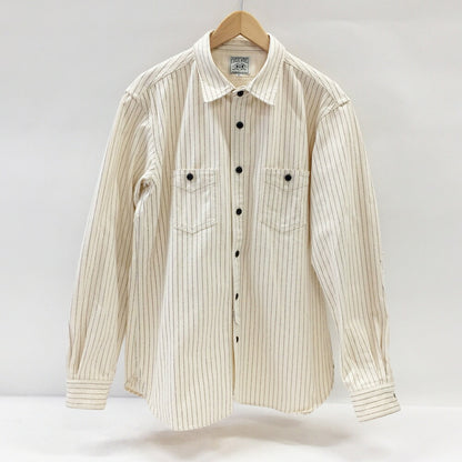 Cycle Works Long Sleeve Wabash Shirt Ivory Size XL