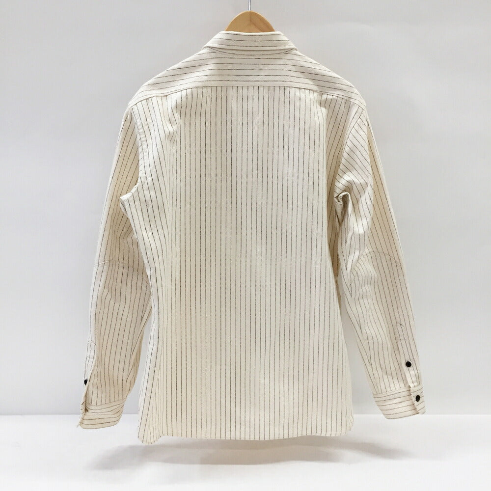 Cycle Works Long Sleeve Wabash Shirt Ivory Size XL