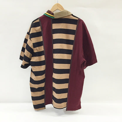 kolor / BEACON Striped Panel Polo Shirt Multi Size 3