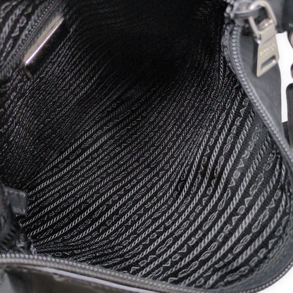 PRADA BT0715 Tessuto Nylon Shoulder Bag Black Size ONE SIZE