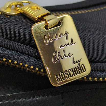MOSCHINO 90s Vintage Nylon Belted ONE SIZE Bag Size ONE SIZE