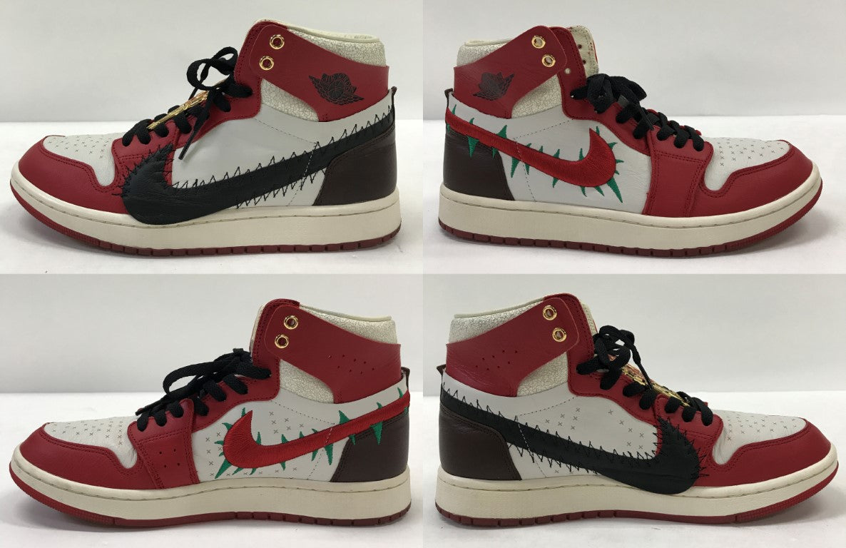 AIR JORDAN x Teyana Taylor 1 CMFT 2 SP Red Sneakers Size 28