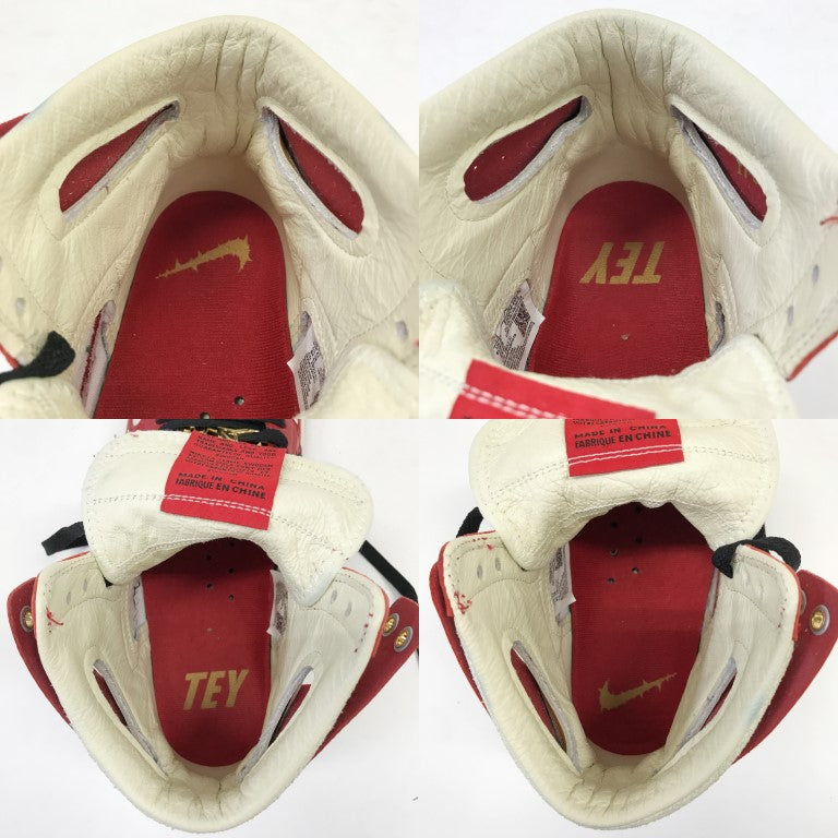 AIR JORDAN x Teyana Taylor 1 CMFT 2 SP Red Sneakers Size 28