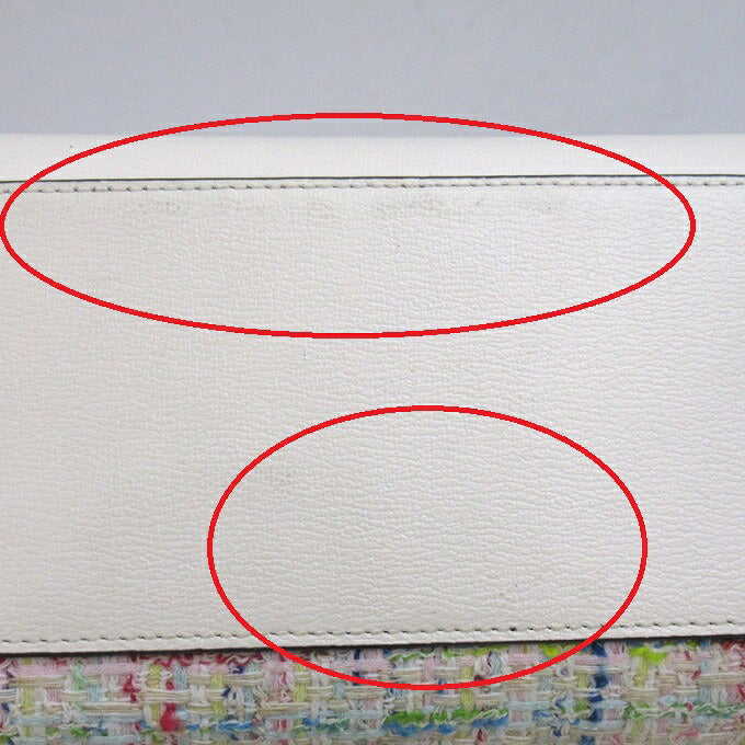 kate spade Katie Tweed Medium Top Bag Cream Size ONE SIZE