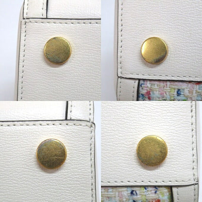 kate spade Katie Tweed Medium Top Bag Cream Size ONE SIZE
