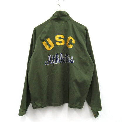SUGAR CANE USC Logo Chain Embroidered Jacket Green Size 40R