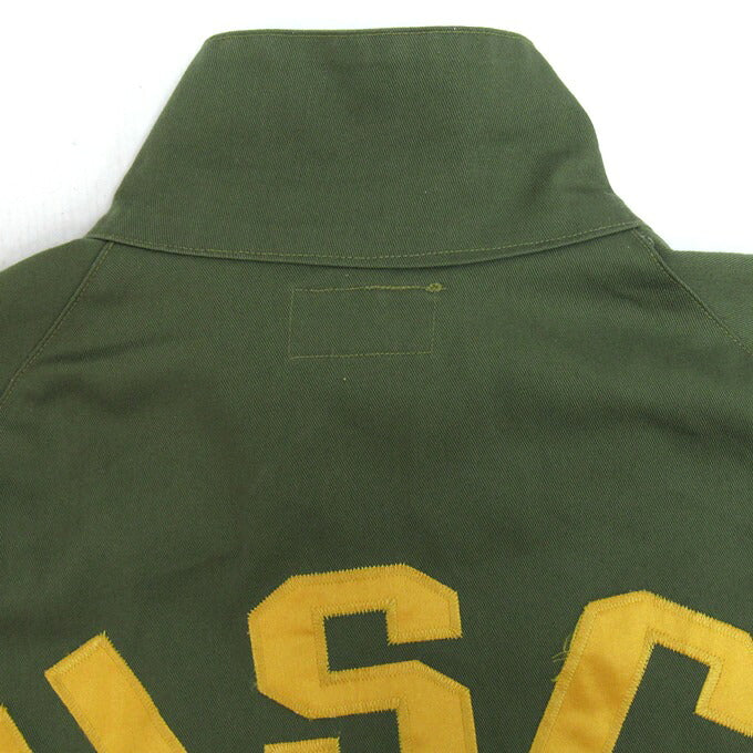 SUGAR CANE USC Logo Chain Embroidered Jacket Green Size 40R