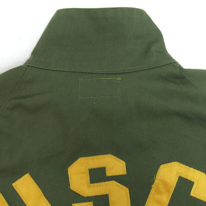 SUGAR CANE USC Logo Chain Embroidered Jacket Green Size 40R