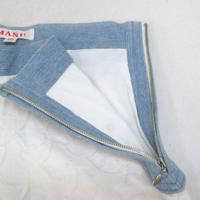 MASU 23AW Angel Lace Jeans White Size 42