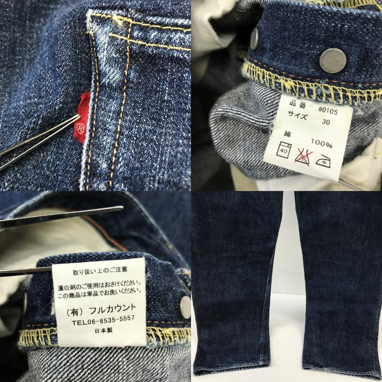 FULLCOUNT 0105 Blue Denim Jeans Size W30
